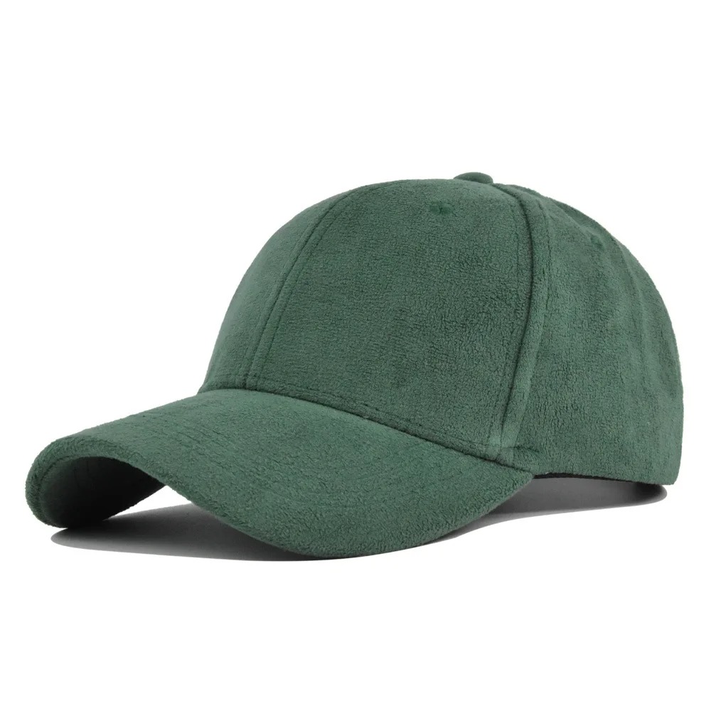 Accueil Casquette de Baseball en Daim Verte
